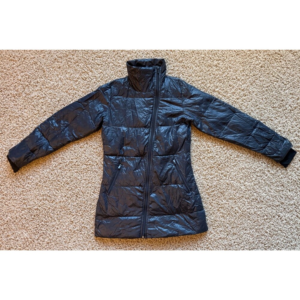 G by Giuliana Down Puffer Jacket Coat Women's Size XXS Black